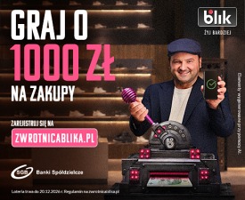 Uruchom Zwrotnicę BLIKA i graj o 1000 zł na zakupy
