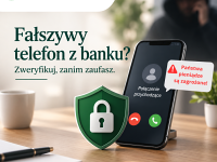 Fałszywy telefon z banku?