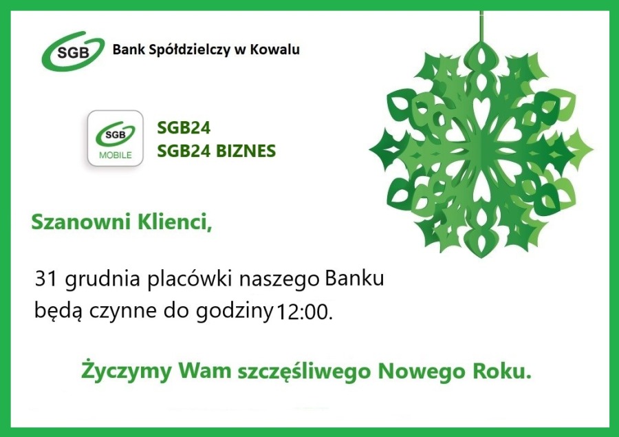 otwarcie  31.12.2025